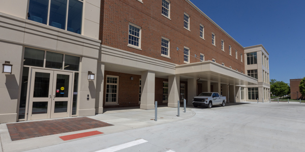 Miami University's Clinical Health Sciences and Wellness building