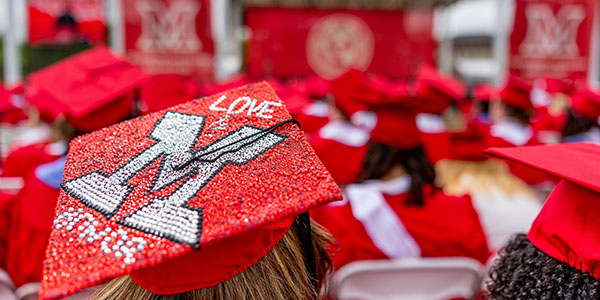 Miami University's Spring Commencement ceremony