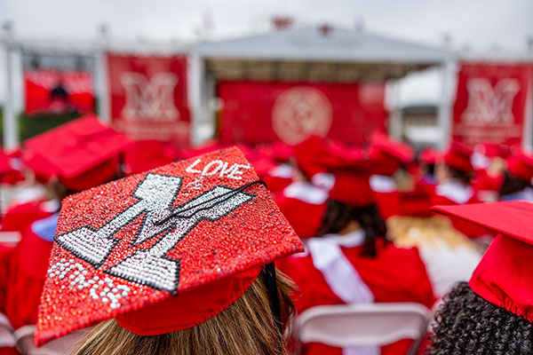 Miami University's Spring Commencement ceremony