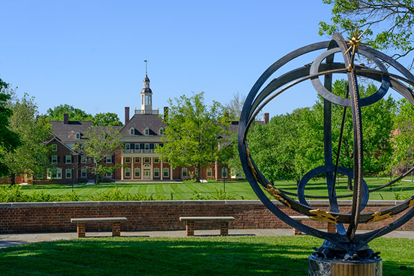 Sundial on Miami University's Oxford campus