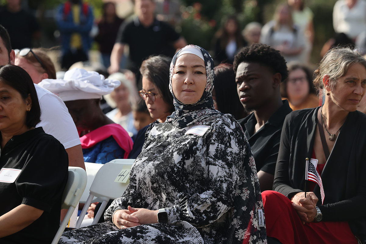 Candidates gathered on Sept. 17 at Miami University Regionals in Hamilton to became citizens of the United States of America.