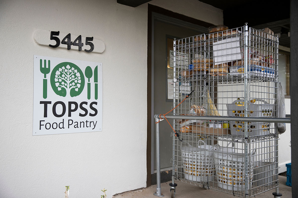 Miamians participated in the second RedHawk Day of Service on Aug. 31 at various sites around the Oxford and Miami University communities, including at TOPPS Food Pantry.