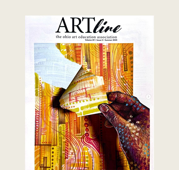 Magazine cover from ARTline