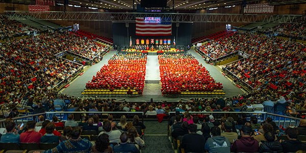 Millett Hall is the site for Miami University's  2024 Fall Commencement, which will be held on Dec. 13.