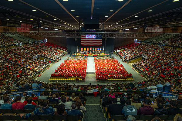 Millett Hall is the site for Miami University's  2024 Fall Commencement, which will be held on Dec. 13.