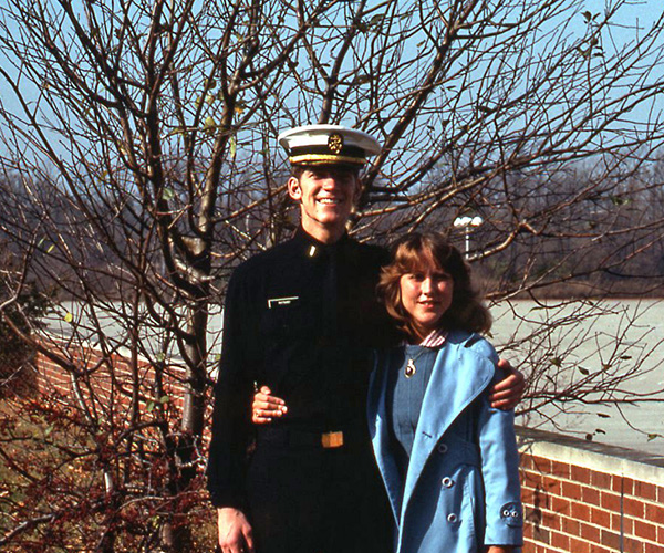 Steve and Diane Maynard at Miami in the 1970s before they became Miami Mergers.