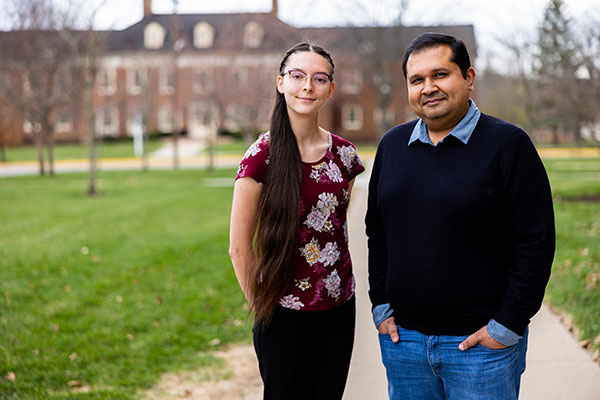 Glenn Ochsner, left, and Imran Mirza