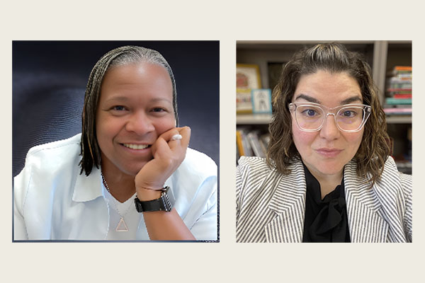 Judy Alston and Érica Fernández