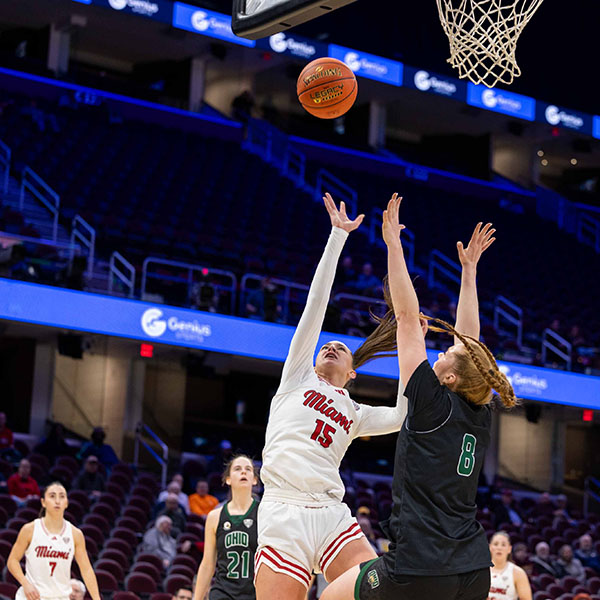 Miami University's Amber Tretter