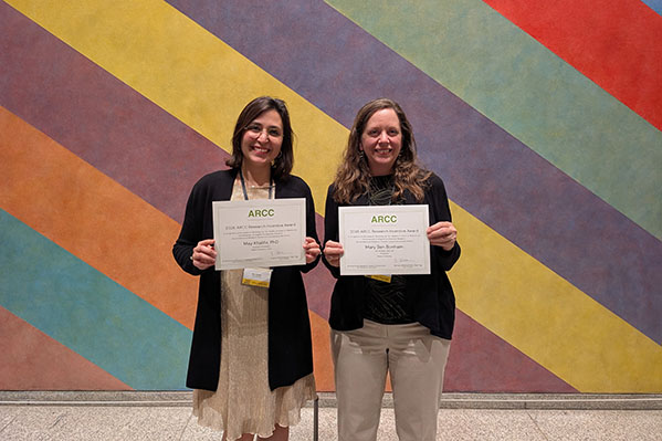 May Khalife and Mary Ben Bonham