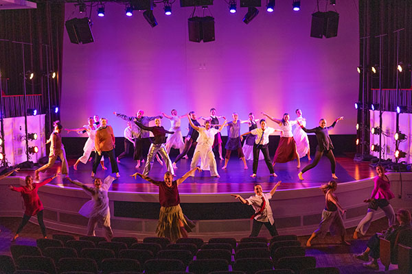 A recent Dance Theatre production at Miami University.