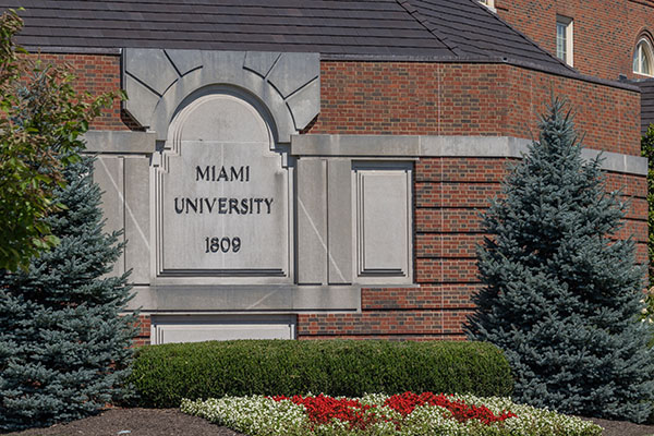 Pearson Hall on Miami University's Oxford campus