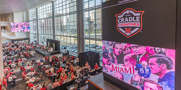 Cradle of Coaches documentary event at Paycor Stadium in Cincinnati